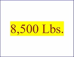 8500 Lbs